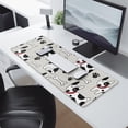 thumbnail image 2 of Long Mouse Pads for Desk,Bulldog Dog Desk Mats on Top Of Desks, Desk Mouse Pad Extra Large with 3mm Non-Slip Base and Stitched Edge for Gaming,Office,Work,Home 31.5"x11.8", 2 of 6