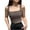 Brown1, variant on JGGSPWM Women's Going Out Cropped Knit Ribbed Square Neck Cami Tops Black L