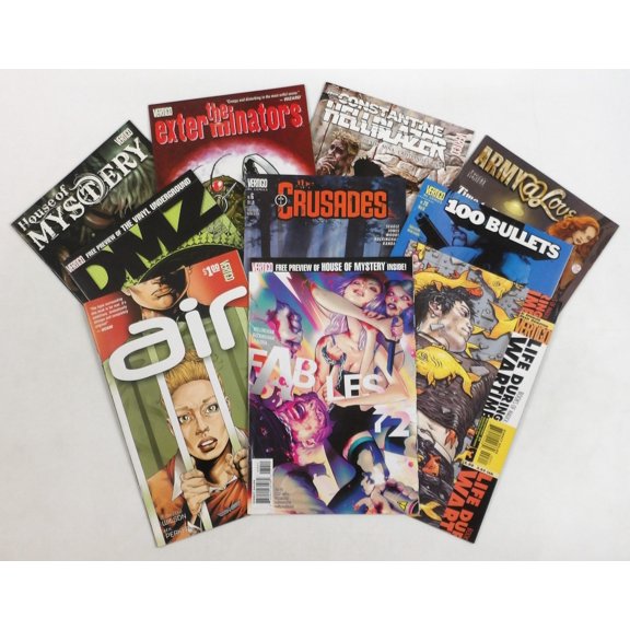DC's Vertigo Comics published from 2000-2009 Value Bundle 10-Pack of Comic Books