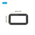 thumbnail image 2 of Uxcell Metal Rectangle Rings Buckle, Zinc Alloy Adjuster Sliders Webbing Strap Fasteners Black 32mm, 2 of 7