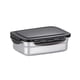 thumbnail image 2 of Fiambrera de acero inoxidable con tapa hermética | Recipiente hermético de gran capacidad | Caja de preparación de comidas resistente al calor para trabajo, viajes, camping, picnic, 2 of 7