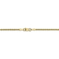 thumbnail image 3 of Leslie's 14K 2.0mm Solid Rope Chain (Weight: 2.51 Grams, Length: 8 Inches), 3 of 4