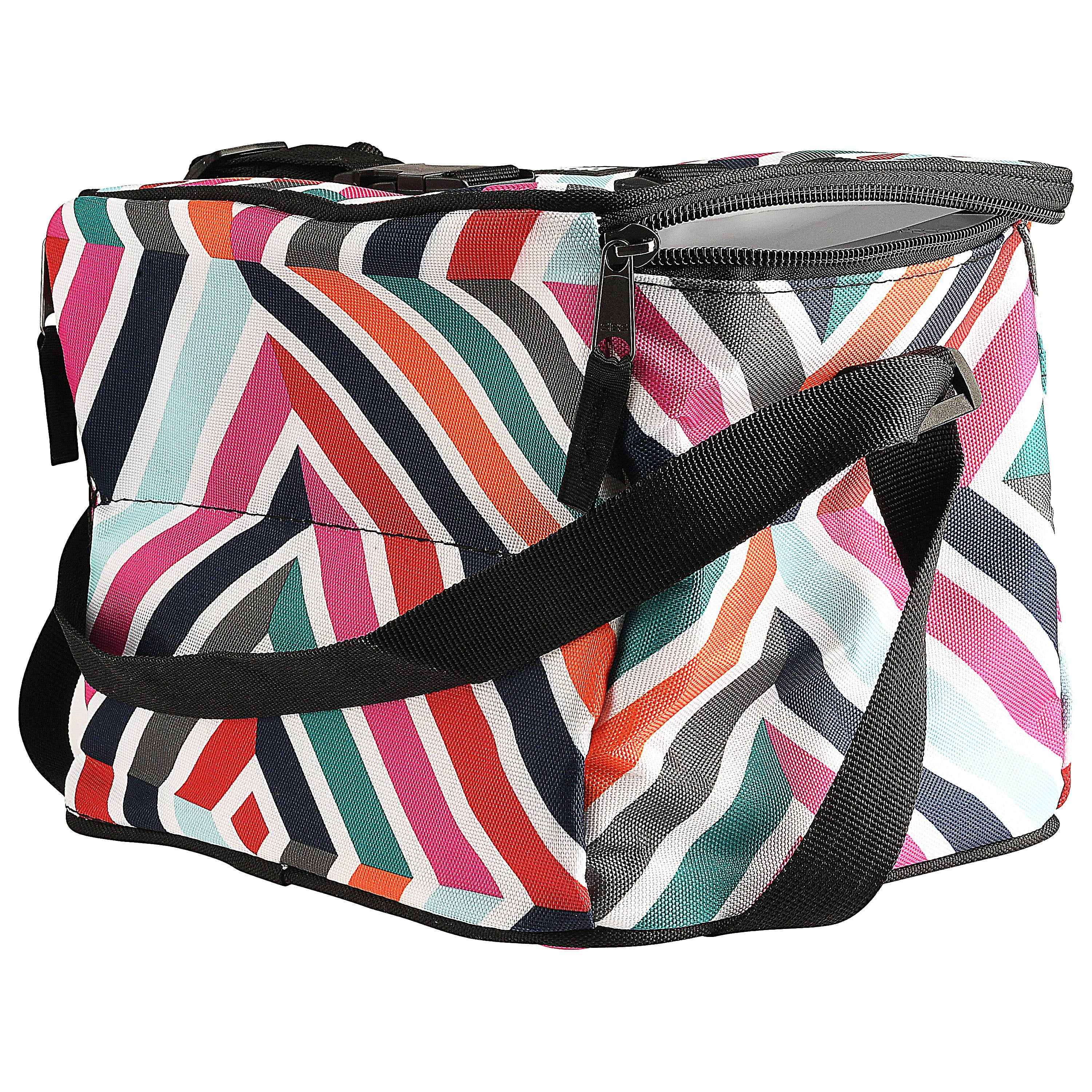 PackIt PK2 Freezable, Durable Lunch Cooler, Mosaic, 9 Can Capacity