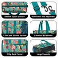 thumbnail image 3 of Teacher Tote Bag,German Shepherd with Pioneer Flower Teacher Utility Tote Bag,Large Work Tote Bags for Women with Multiple Pockets,Top Zipper Closure,13.8x10.6x6.7 Inch, 3 of 5