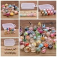 thumbnail image 2 of HOOUN 10Pcs Glass Bottles DIY Earrings Pendant Milk Cup Ball Jewelry Making Supplies-Bottle, 2 of 6