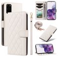 thumbnail image 1 of Samsung Galaxy S20 Plus 5G Phone Case , Wallet Flip Cover Adjustable Crossbody Lanyard Magnetic Card Slots, 1 of 5