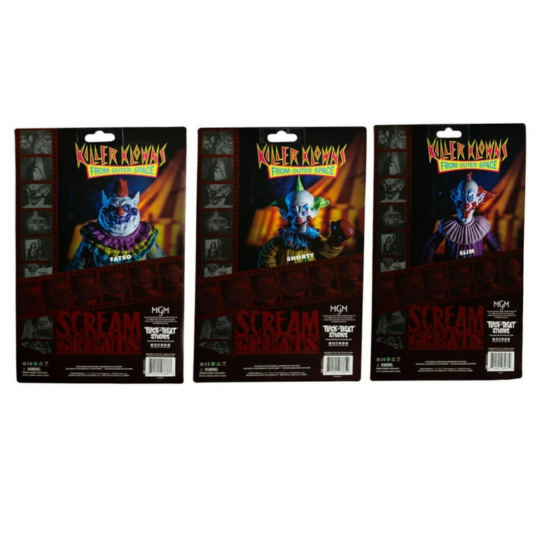 Scream Greats - Killer Klowns from Outer Space - Fatso , Slim, and