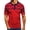Red, variant on White Shirts Men's Short Sleeve Polo Shirts Casual Cotton Golf Shirts