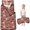 Monster Cartoon Truck Pink Pattern-1, variant on Monster Cartoon Truck Beige Pattern Teens Toddler Nap Mat with Pillow, Sleeping Mat Bag for Preschool Daycare 59"x22"