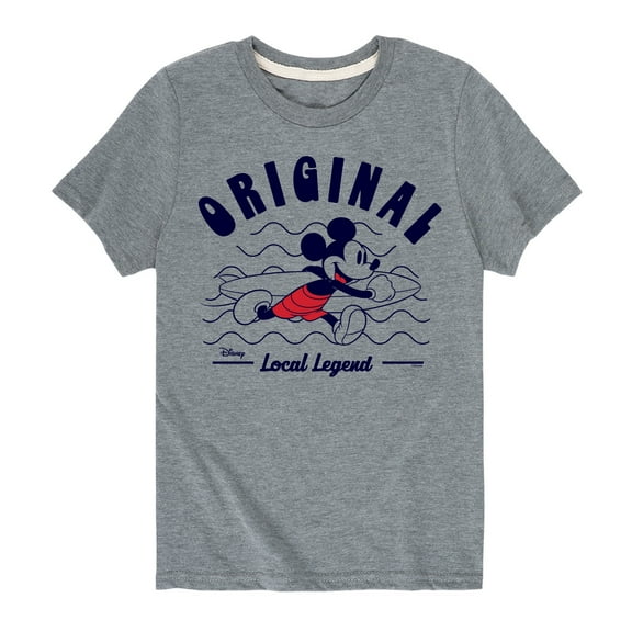 Mickey & Friends - Original Local Legend - Toddler And Youth Short Sleeve Graphic T-Shirt