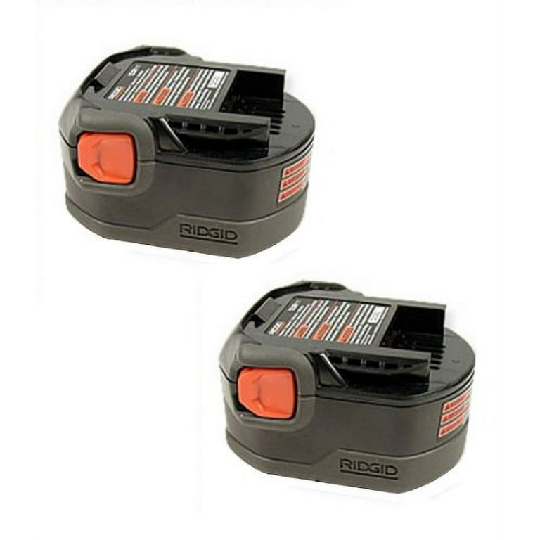 Ridgid Replacement 12V 1.25Ah NiCad Battery 2 Pack 130252002