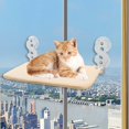 thumbnail image 1 of Cama hamaca gato ventana montada percha muebles para gatos grandes con vistas ventosa transpirable ahorro de espacio cama para tomar el sol asiento de Estilo D Salvador Ventana de cama de gato, 1 of 10