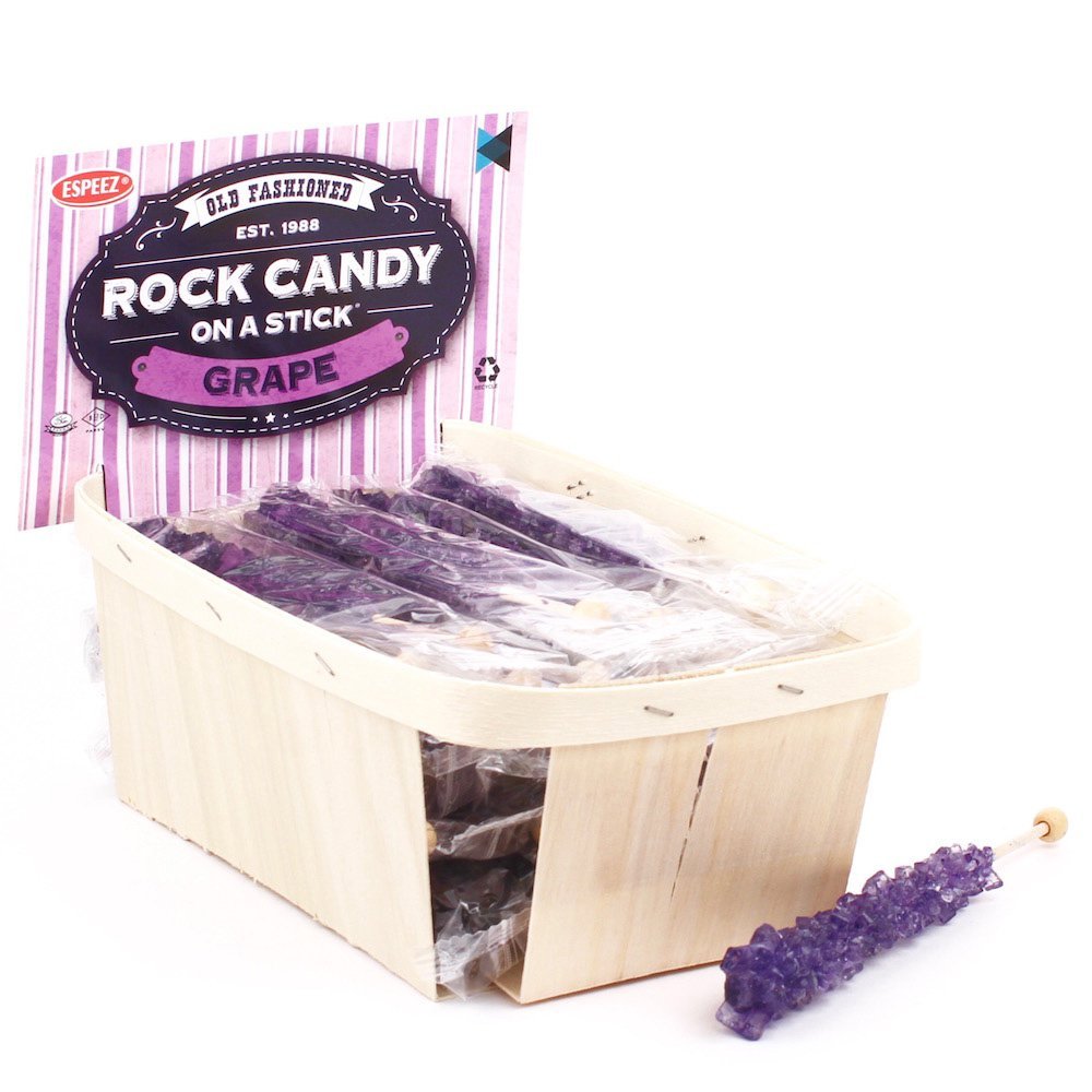 Extra Large Rock Candy Sticks 18 Purple Rock Candy Sticks Grape