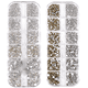 thumbnail image 1 of Diamantes de imitación para decoración de uñas, base plana de cristal redondo para hacer joyas de bricolaje Ormromra CPB-US-CJZ293-7, 1 of 5