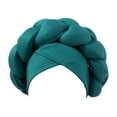thumbnail image 2 of Boho Turban Headwrap Hat - Indian Style Headscarf for Women, One Size Fits Most Adults, Polyester Head Covering for Natural Hair & Wigs, 2 of 2