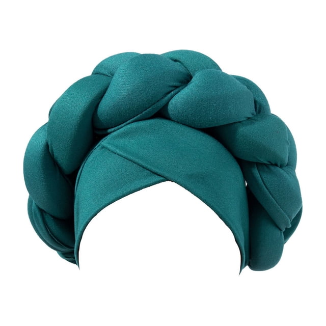 fheaev Turban Bohème Chapeau à Tête Chapeau Indien Grand Bandeau Chapeau
