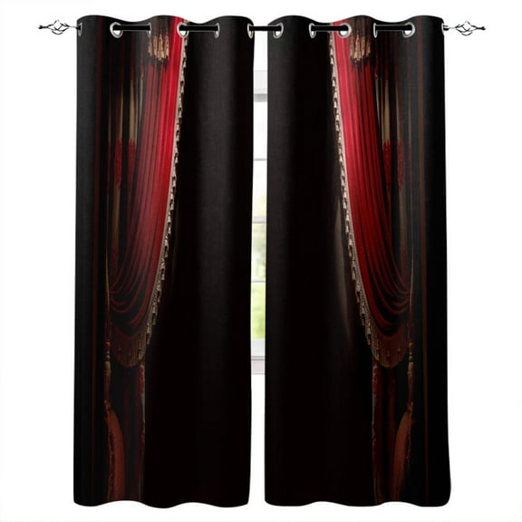 Windows Sunlight GrasslandGreen Landscape Bedroom Kitchen Curtains Living Room Decoration Items Window Curtains for Living Room