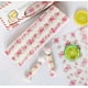 Tatum88 50 Feuilles de Papier de Cire Papier de Pique-Nique Alimentaire Emballage Alimentaire Jetable Papier Anti-Graisses Papiers Alimentaires Doublures Emballage Tissu pour Panier Alimentaire en Plastique (Petite Rose) – image 2 sur 6