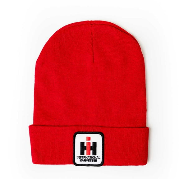 International Harvester Logo Red Beanie Hat, IHRK