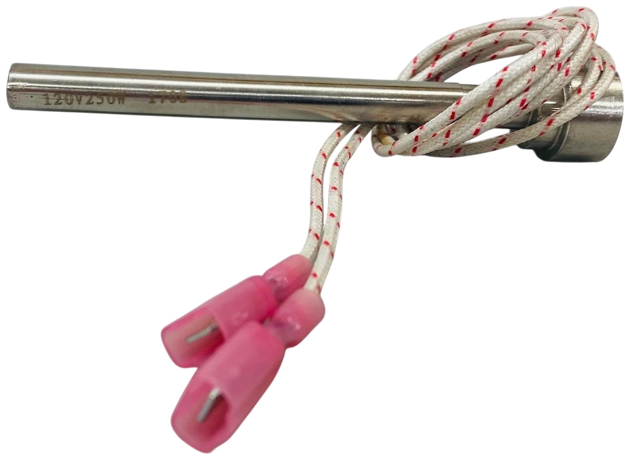 Hot Rod Pellet Stove Igniter, 250W, 3 5/8" L, 80P52677-R