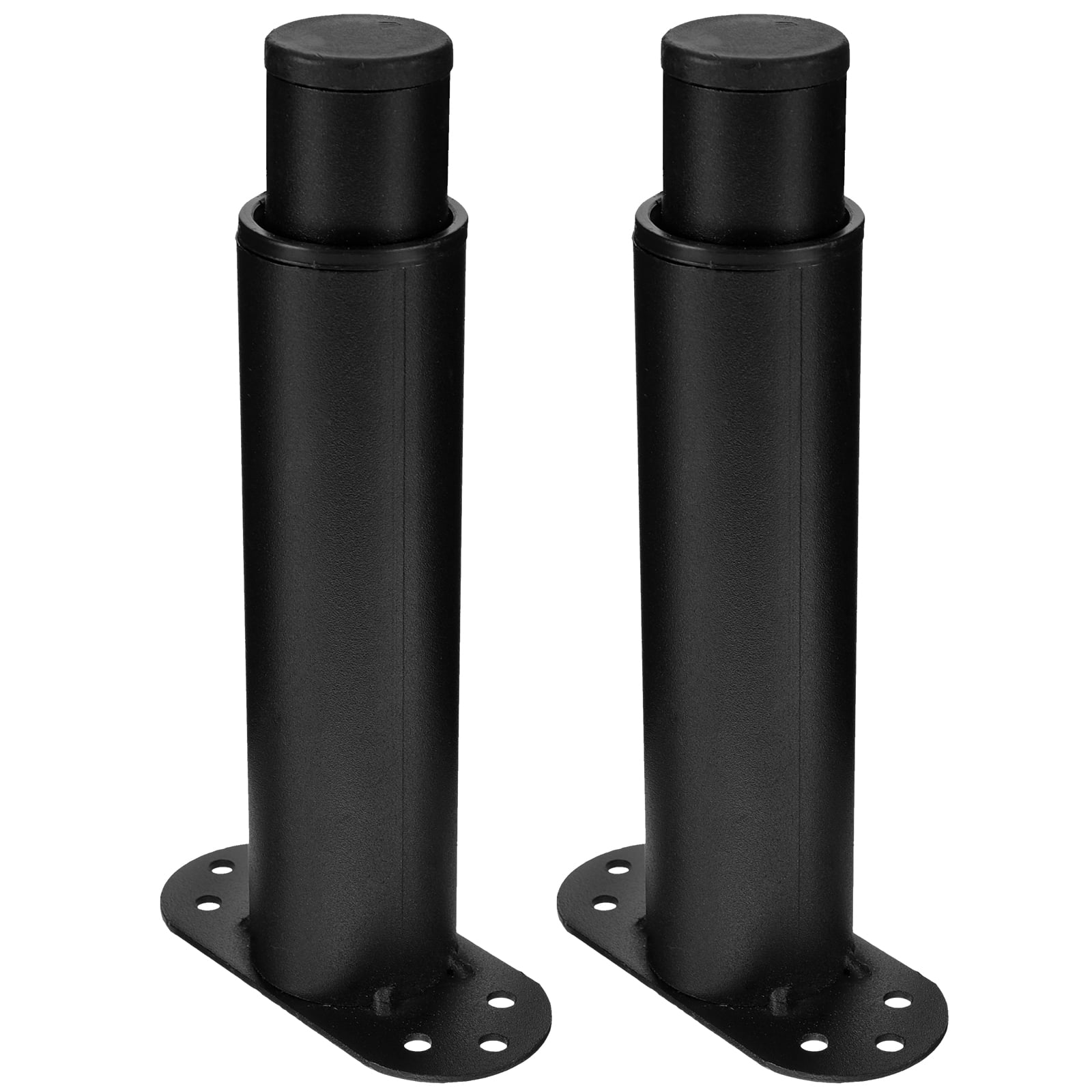Kamtop Adjustable Bed Support Legs 7.08-12.6 Inch - 4 Pack Heavy Duty Metal Bed Frame Legs