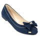 thumbnail image 2 of Zapato Flats Balerina Casual Niña Mujer T-24 Color Dzn Marino 124 Kuali Shoes Piso Comodos, 2 of 5