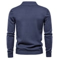 thumbnail image 3 of jjayotai Clearance Sweater For Men Men's Turtleneck Sweater Solid Color Pullover Long Sleeve Loose Base Shirt Top Warm Jumpers, 3 of 3