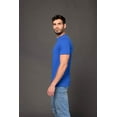 thumbnail image 3 of Milltex Men’s Lightweight Premium Cotton T-Shirt | 100% Combed Cotton, Short Sleeve Tee with Side Seam, Shoulder Taping & Soft Hand Feel, 3 of 4