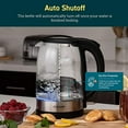 thumbnail image 4 of COSORI Electric Kettle with Upgraded Stainless Steel Filter and Inner Lid, Wide Opening Glass Tea Kettle &amp; Hot Water Boiler, LED Indicator Auto Shut-Off &amp; Boil-Dry Protection, BPA, 4 of 9