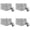 Dark Gray 4PCS, variant on Mini Cement Build Own Gray Your Wall Bricks Bricks 32Pcs Mini Education, Multicolor