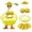 Color 3, variant on Fits 23" Porch Goose Outfits with Swimsuit Swim Ring Sunglasses Summer Porch Goose Bikini Clothes Lawn Goose Statue Costume for Outdoor Garden Lawn Yard Beach