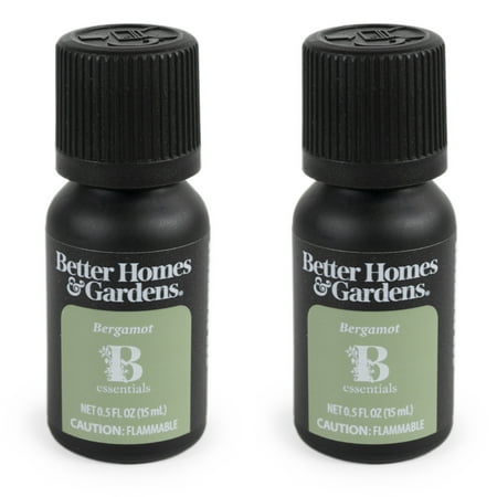 Better Homes & Gardens 100% Pure Essential Oil: Bergamot, 15mL, 2-Pack