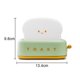 thumbnail image 2 of Luz pequeña recargable con pan tostado sonriente Linda forma de tostadora Decoración de la habitación Luz nocturna MFZFUKR BST3012569-1, 2 of 7