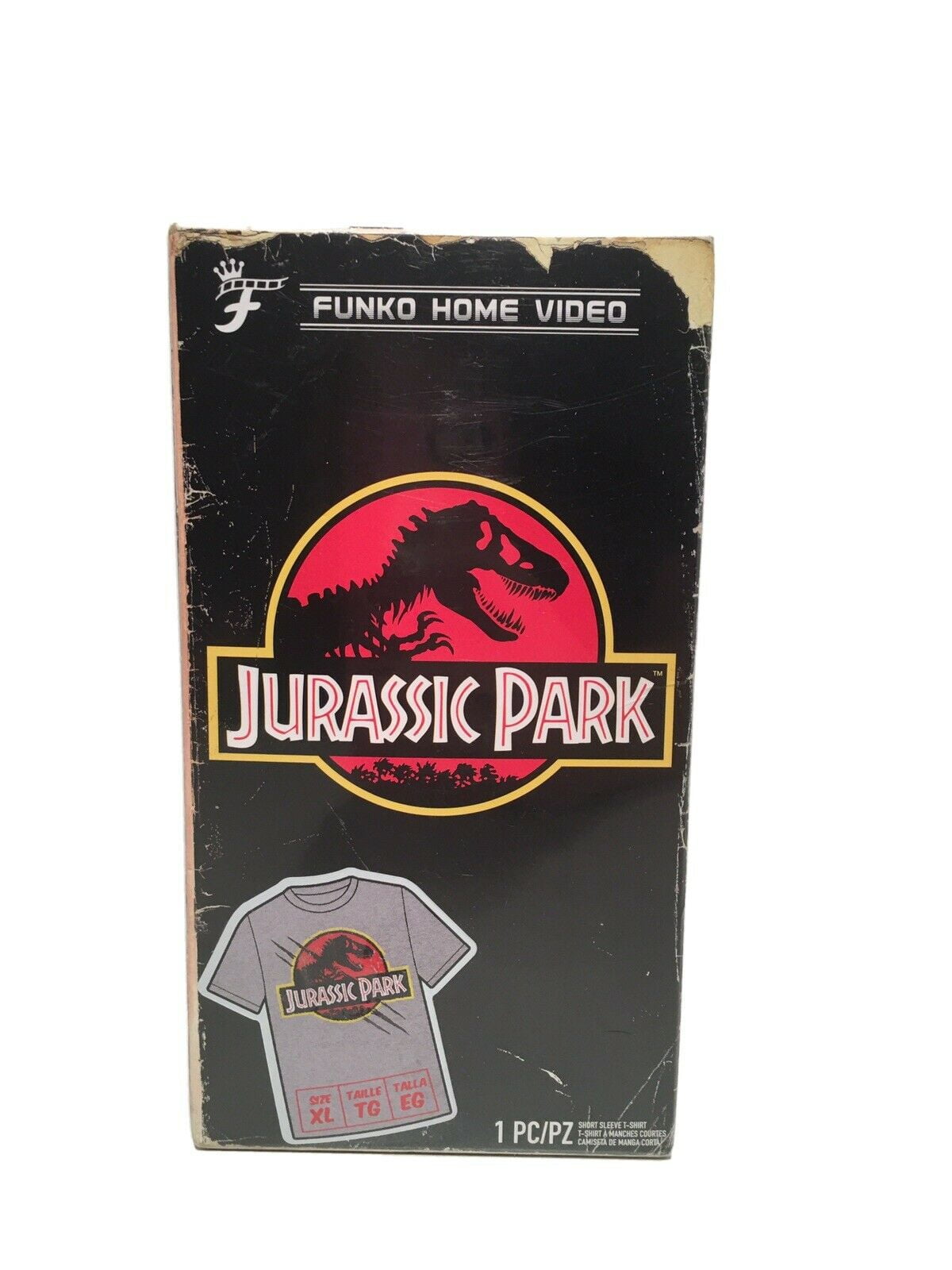 Funko POP! Tees Jurassic Park VHS Box 