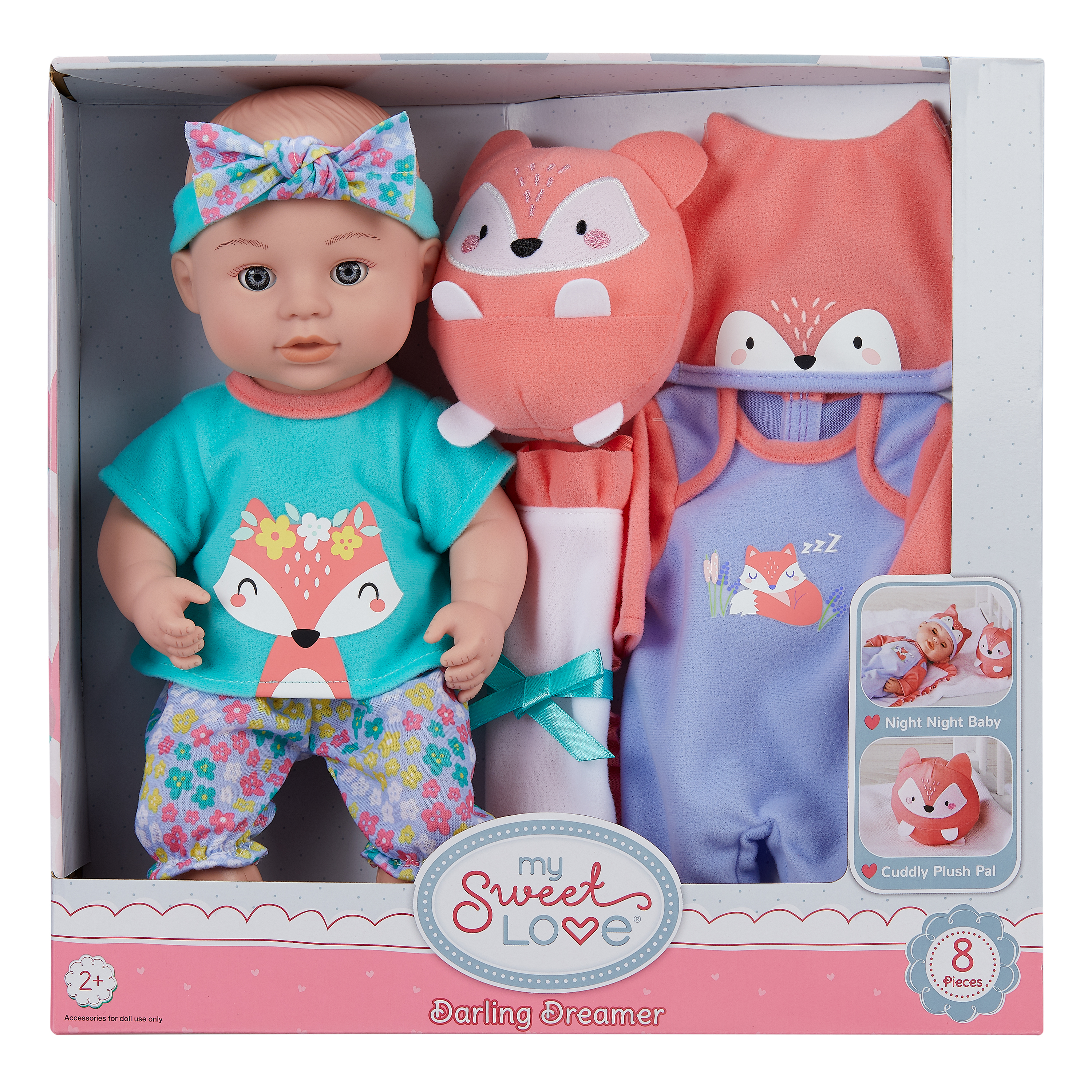 My Sweet Love Bedtime Baby Doll Playset, 8 Pieces Included - image 3 of 4