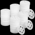 thumbnail image 2 of 500 Arandelas de Plástico de 1,81", Arandelas de Polipropileno para Distribución de Carga para Fijar y Soportar Paneles y Hojas de Aislamiento de Espuma Rígida, Arandelas Planas de Espuma para Fijació, 2 of 6