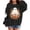 00-Black#1478, variant on Kiijoy Girls Halloween Graphic Sweatshirt Cute Long Sleeved Pullover, Black, Sizes 2-3T