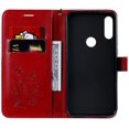 thumbnail image 5 of EMAXELER Motorola Moto E7 Case Shockproof PU Leather Retro 3D Butterfly Embossed Wallet Flip Case Magnetic Stand, 5 of 5