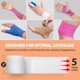 thumbnail image 2 of Envoltura autoadhesiva y cohesiva MedCa de Bandages, 5 m x 5 cm, paquete de 6, 2 of 9