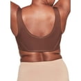 thumbnail image 2 of Women's Bali DF3491 Comfort Revolution EasyLite Seamless Wirefree Bra (Warm Cocoa Brown 2X), 2 of 6