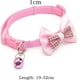 thumbnail image 2 of collares para gatos con cascabeles y lazos, collares ajustables de liberación rápida para mascotas, collares para gatos, gatitos, mascotas pequeñas de interior y exterior., 2 of 5
