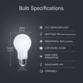 thumbnail image 2 of Bombilla LED para exteriores Feit Electric A19 equivalente a 60 W, 2 of 7