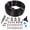 Black 18, variant on Compressed Air Piping System 3/4 inch x 100 ft PEX-AL-PEX Tubing with Aluminum Outlet Blocks for Radiant Heat and Air Compressor Hose Accessories Black