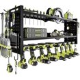thumbnail image 1 of Organisateur d'Outils Électriques Mural Support de Rangement pour Perceuse Sans Fil Support de Perceuse Couches Support de Rangement pour Outils Électriques Robuste, 1 of 7