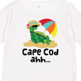 thumbnail image 4 of Inktastic Cape Cod Massachusetts Boys or Girls Long Sleeve Toddler T-Shirt, 4 of 5