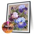 thumbnail image 2 of 5D DIY Diamond Painting Kits Full Square Drill Iris Mosaic Picture Wall Art Sywqhk Decoración hogareña, 2 of 9