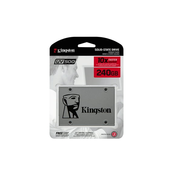 Kingston UV500 240GB 2.5" Internal Solid State Drive - SATA