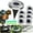 Cold White(8 Pack), variant on VIVIHEYDAY Solar Ground Lights, 20 LED Solar Garden Lamp, Outdoor Landscape Lighting for Patio Pathway Lawn