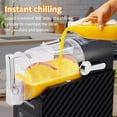 thumbnail image 5 of Professional Slushie Maker 84oz - 3-in-1 Frozen Drink Machine with Auto Clean & LED Touch Panel - Commercial Grade for Margaritas, Smoothies, Frappes at Home or Business, 5 of 8