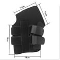thumbnail image 3 of Ankle Brace for Sprain Fixation Support Comfortable Breathable Stabilize with Curved Aluminum Strip,Open Back Design for Inner,Outer Ankle Valgus, 3 of 8